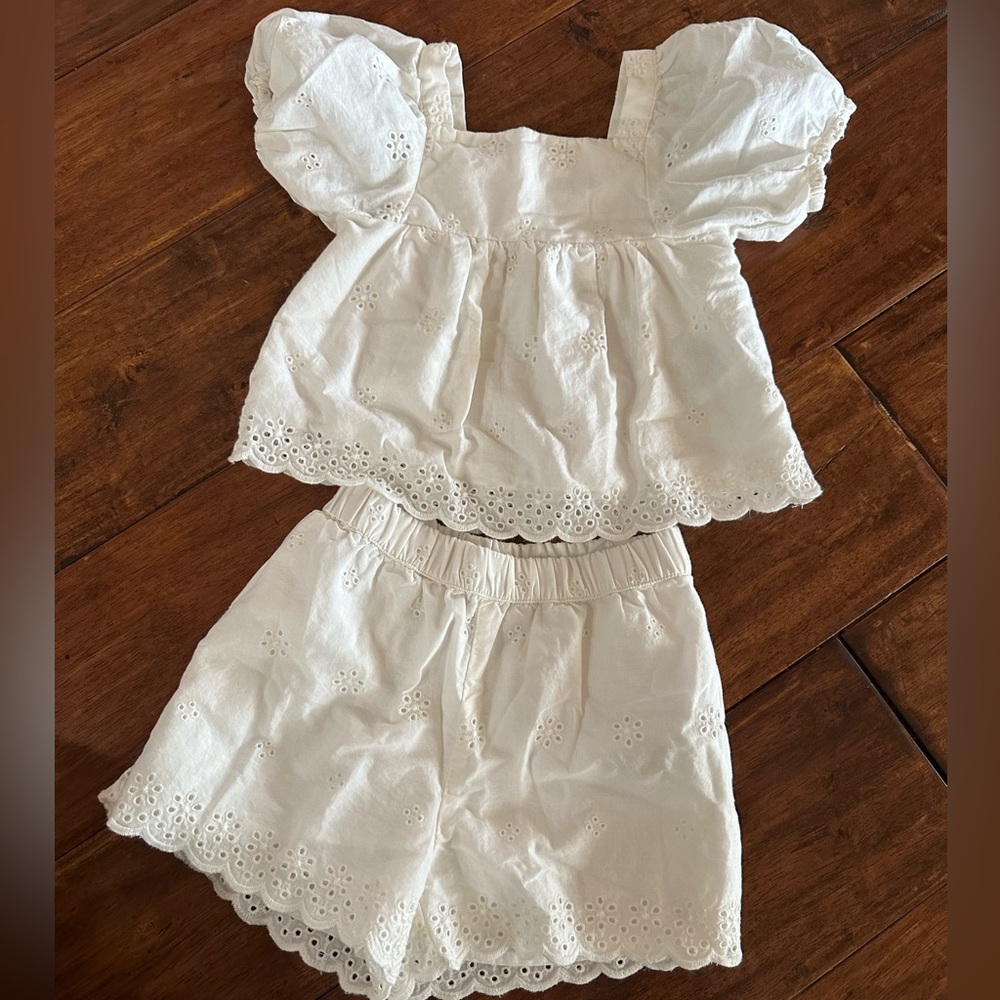 Gap 2-piece Toddler Set (white)